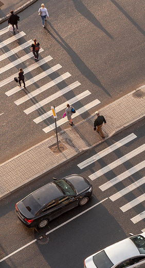 pedestrians